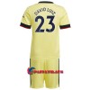 Virallinen Fanipaita + Shortsit Arsenal David Luiz 23 Vieraspelipaita 2021-22 - Lasten